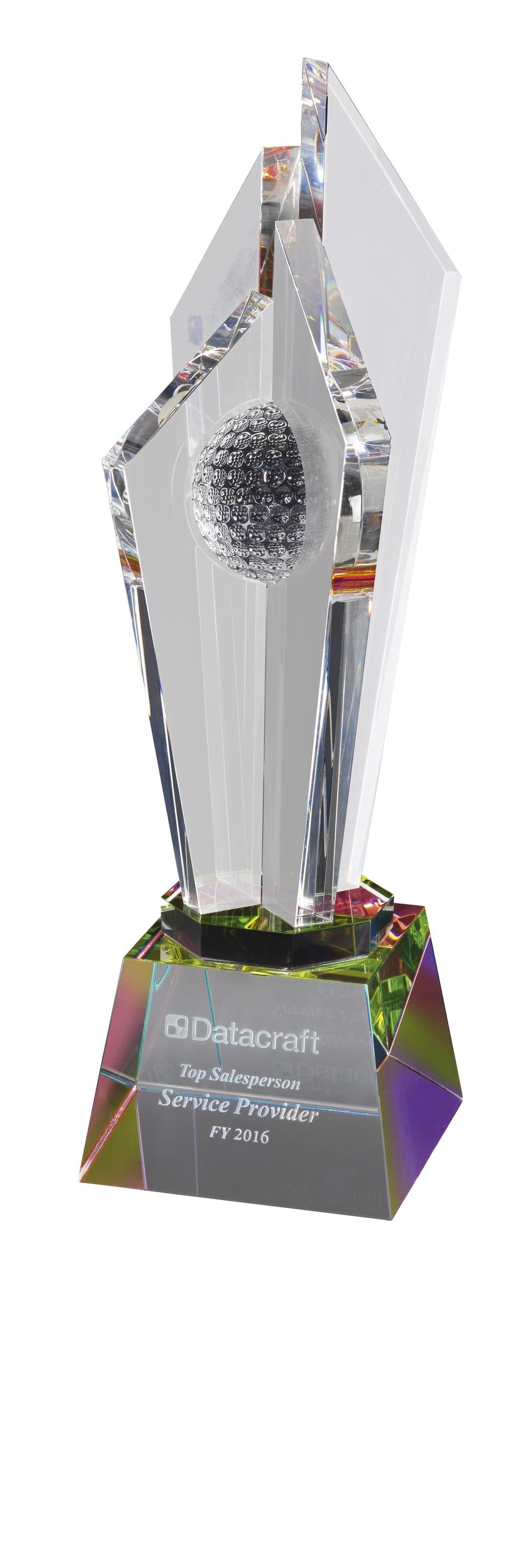 Optical Crystal Golf Award