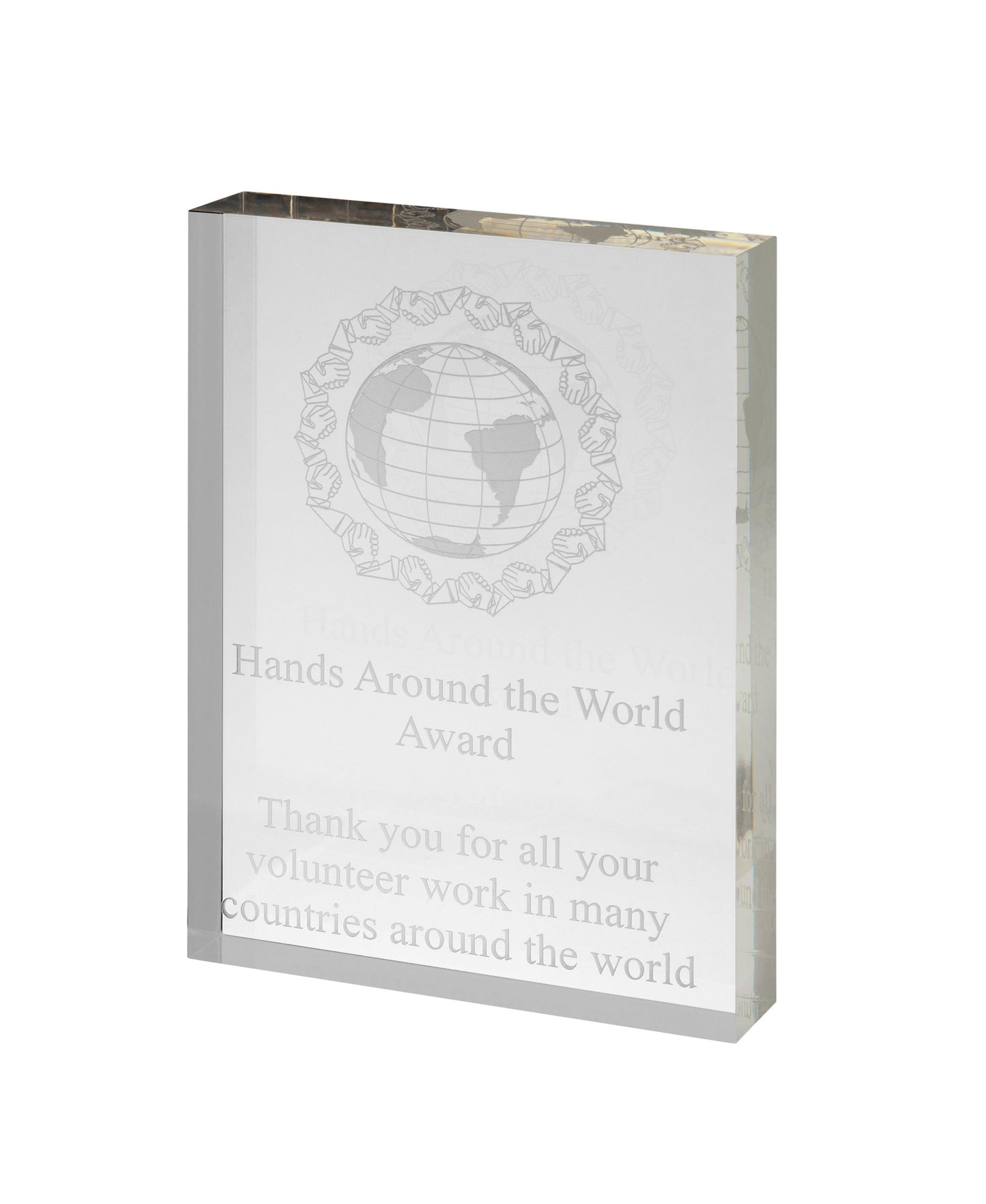 7x5 inch Acrylic Award