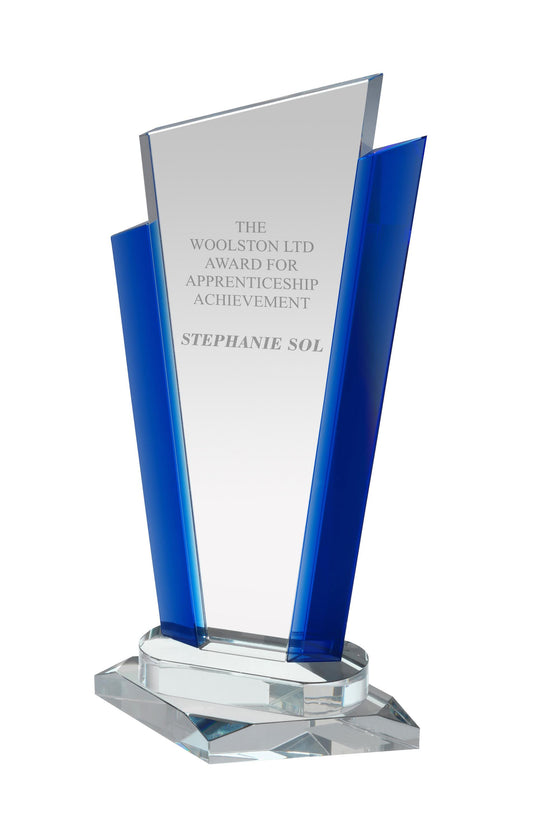 29cm Sig Crystal Award in Box