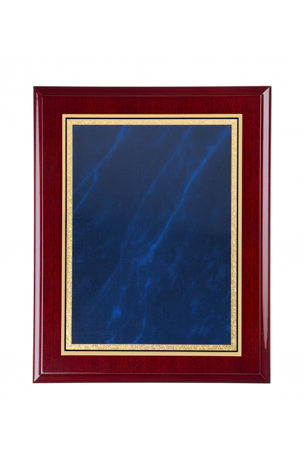 17.5cm Black Ash Plaque with Front