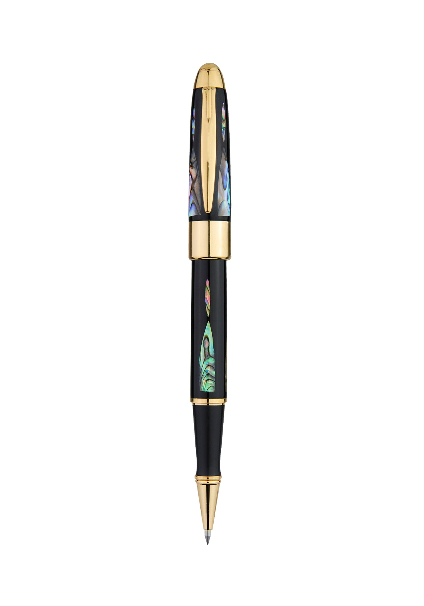 Black and Pearl Pen with Black Ink