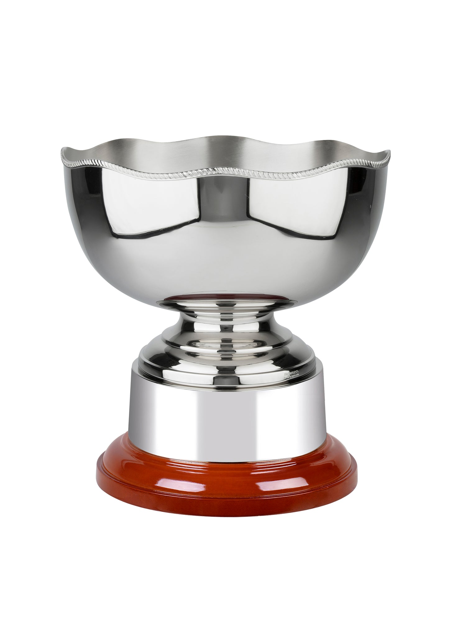 25.5cm Nickel Plated Pentagon Bowl