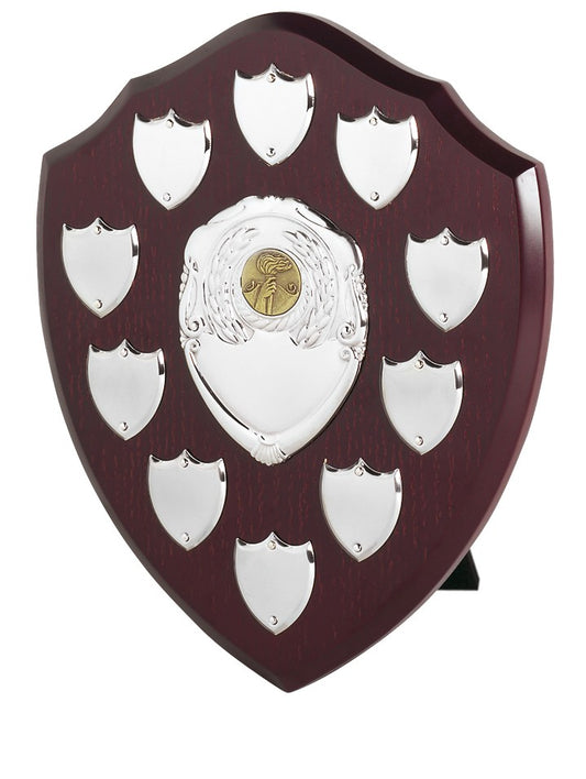 25cm Shield with 10 Side Shields