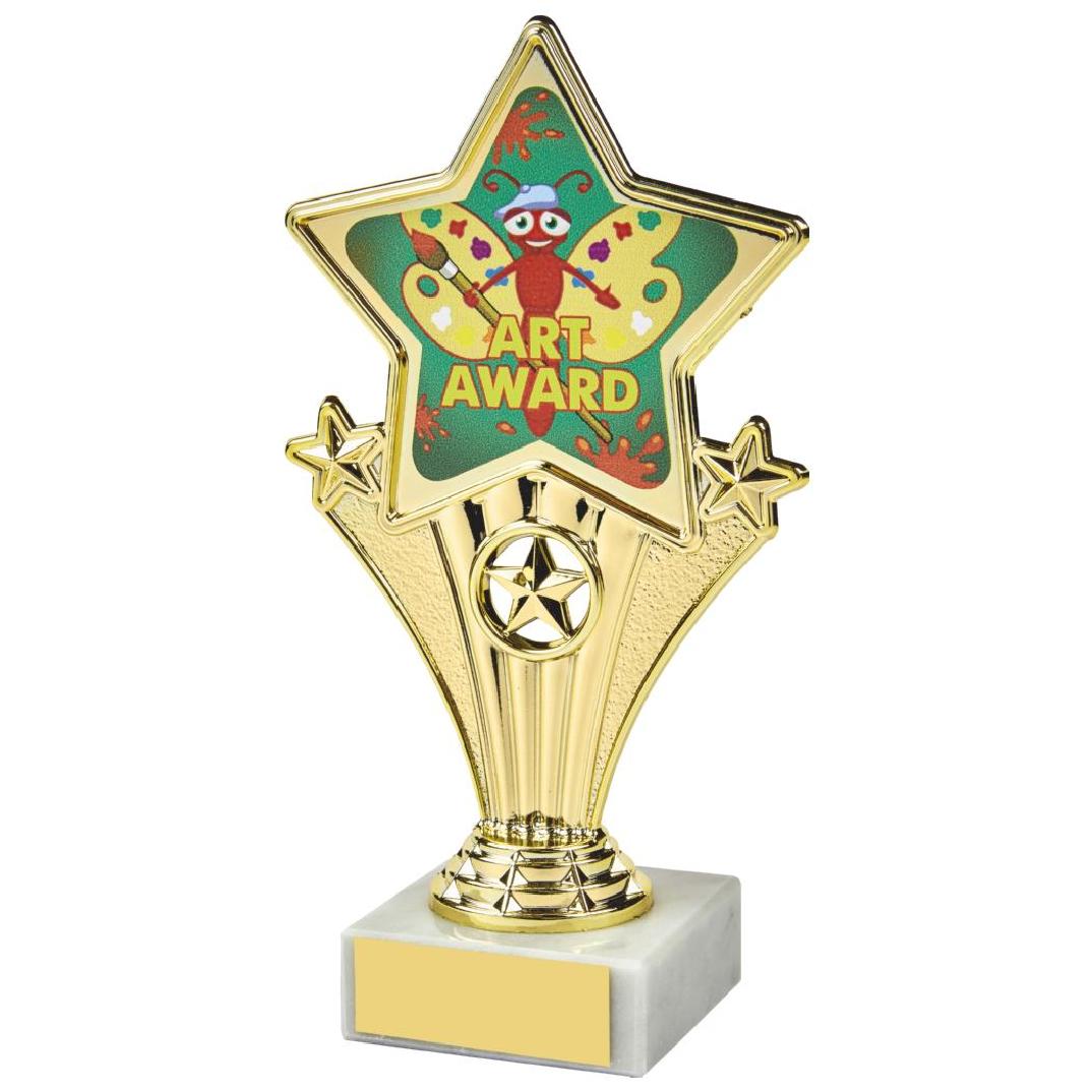 17cm Fun Customisable Star Awards