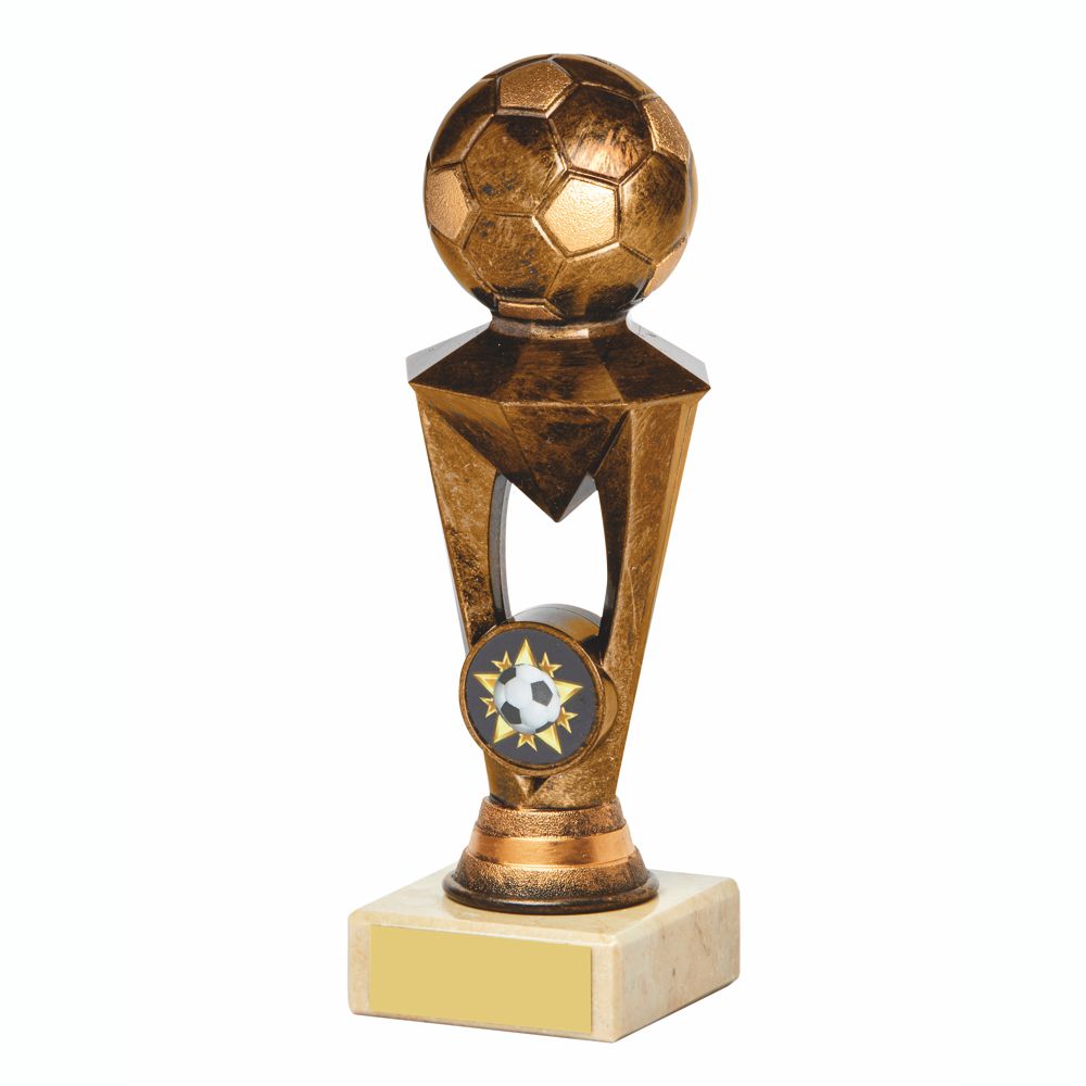 Antique Gold Football Trophy - 4 Sizes