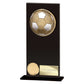 Ikon Hero Football Glass Award Jet Black