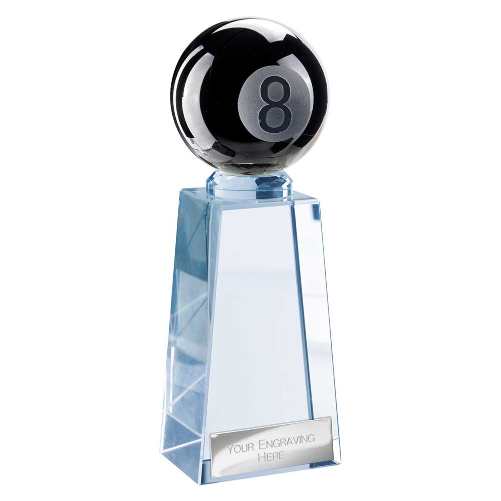Cataclysm Football Glass Black & Clear