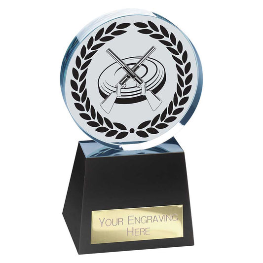 Emperor Clay Pigeon Crystal Award
