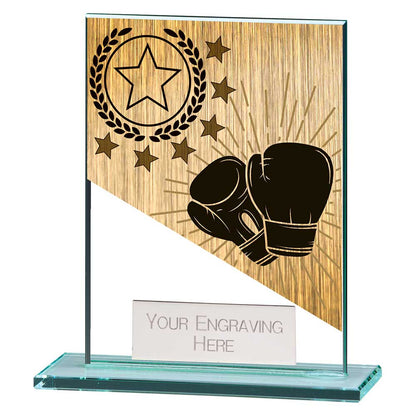 Mustang Boxing Jade Glass Award
