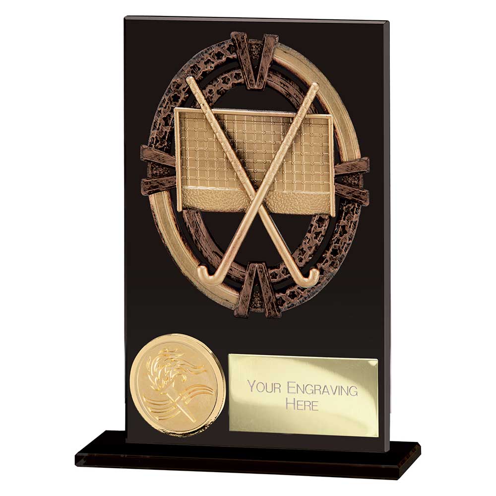 Maverick Hero Field Hockey Glass Award J