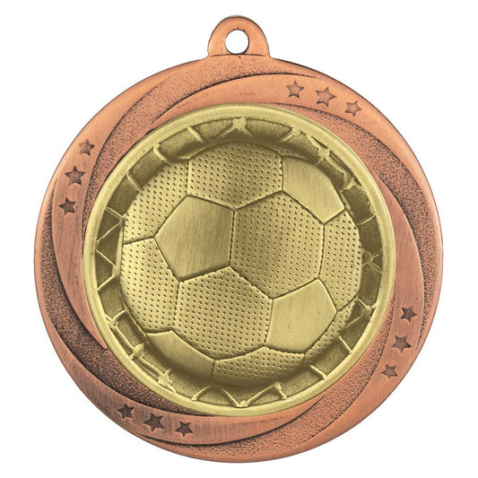Superstar Football Medal Bronze