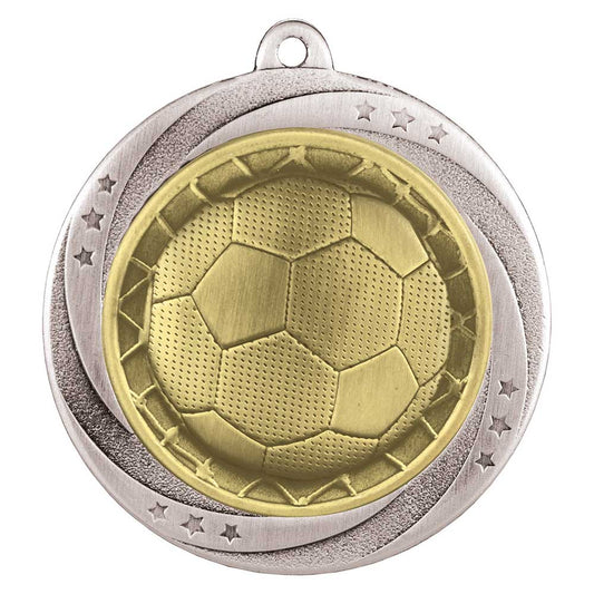 Superstar Football Medal Silver