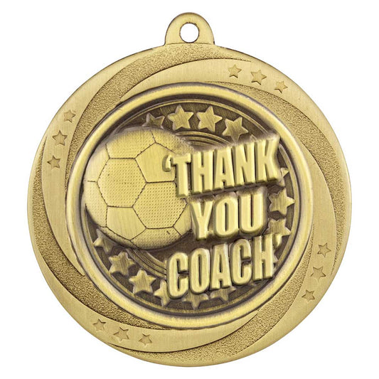 Superstar Thank you Coach Medal Gold