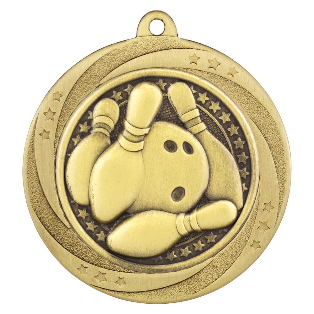 Superstar Ten Pin Bowling Medal