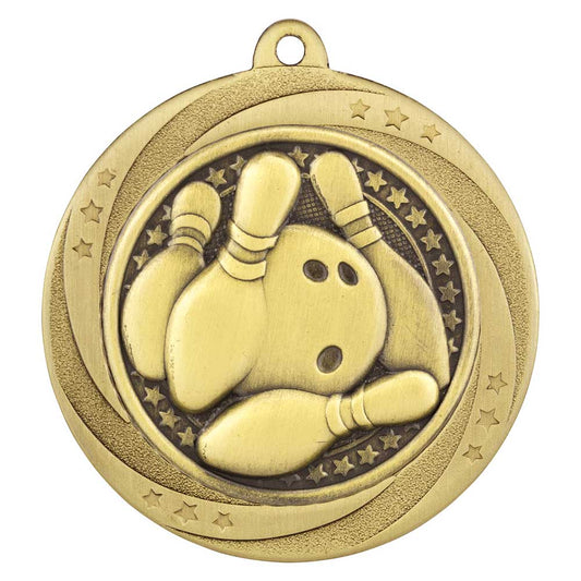 Superstar Ten Pin Bowling Medal