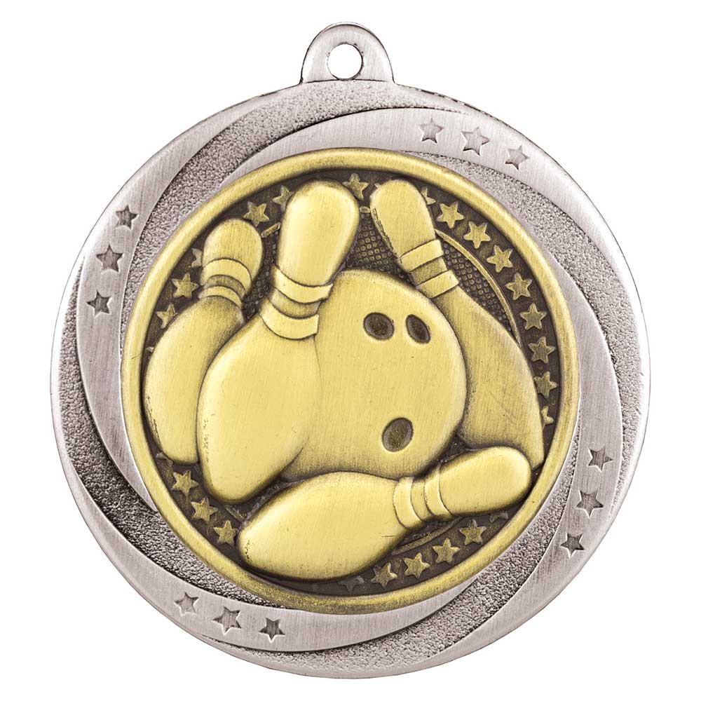 Superstar Ten Pin Bowling Medal