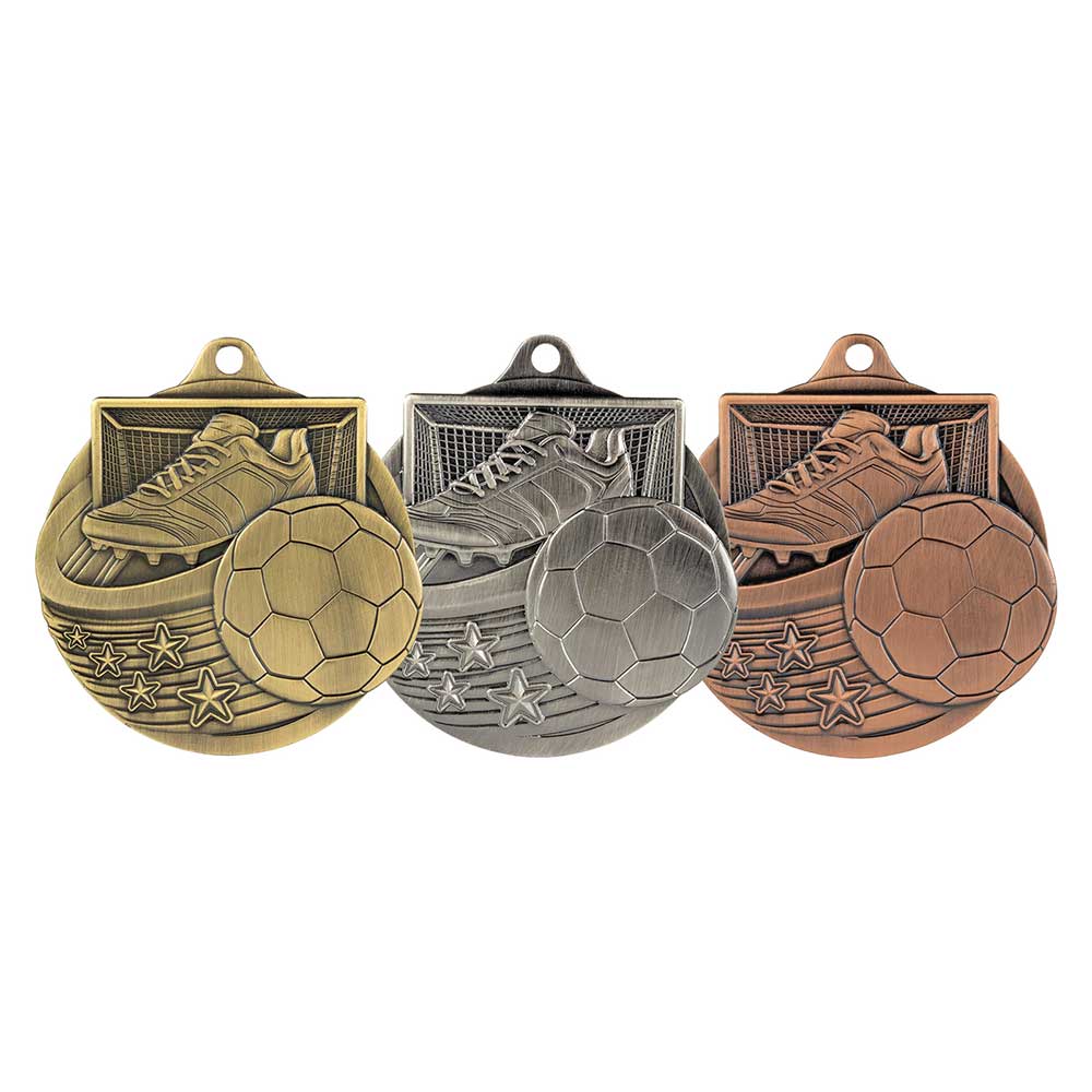 Power Strike Football Medal