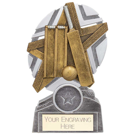 The Stars Cricket Plaque Award