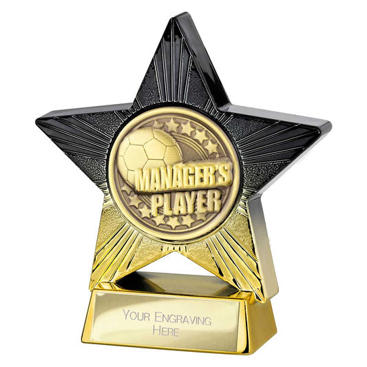 Superstar Managers Player Award Black & Gold