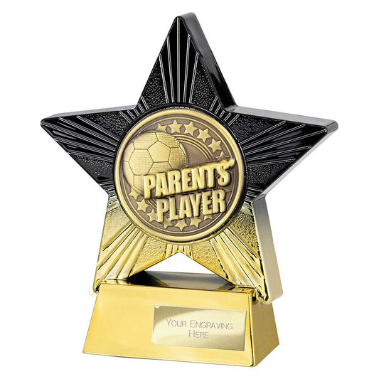 Superstar Parents Player Award Black & Gold