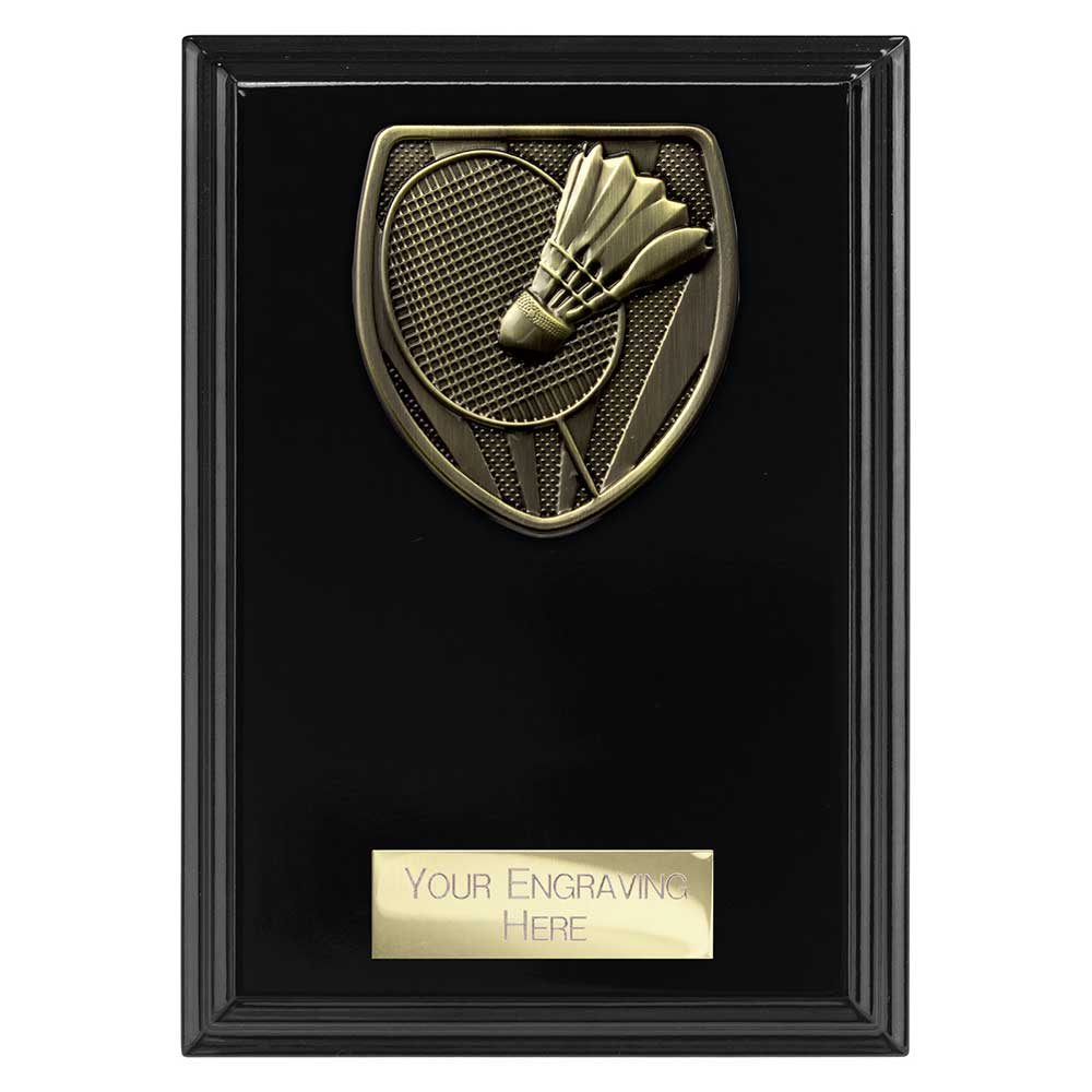 Cobra Plaque Badminton Award