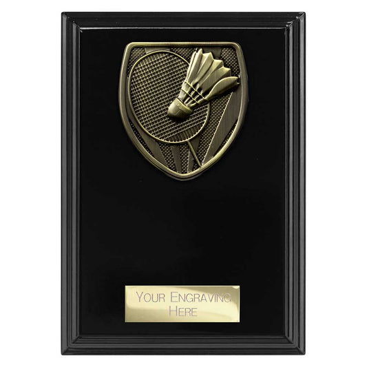Cobra Plaque Badminton Award