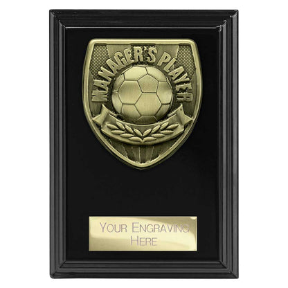 Cobra Plaque Managers Player Award Epic Black
