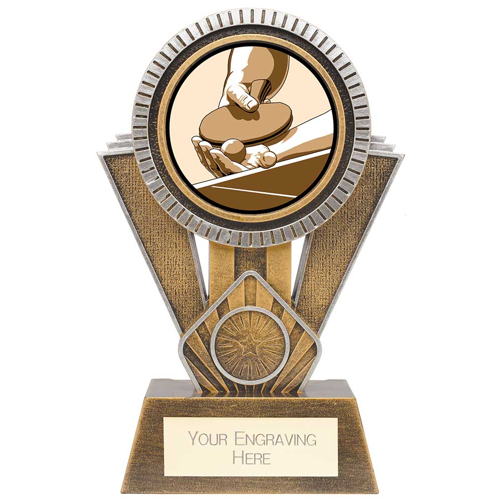 Apex Table Tennis Award Gold & Silver