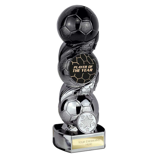 Hat-trick Strike Player of Year Carbon Black to Gunmetal