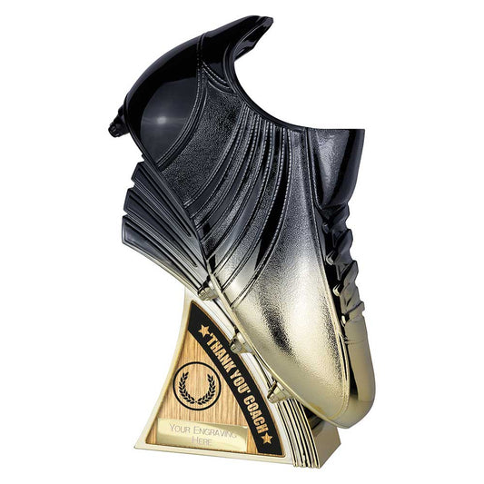 Power Boot Heavyweight Thank You Coach Carbon Black to Gold