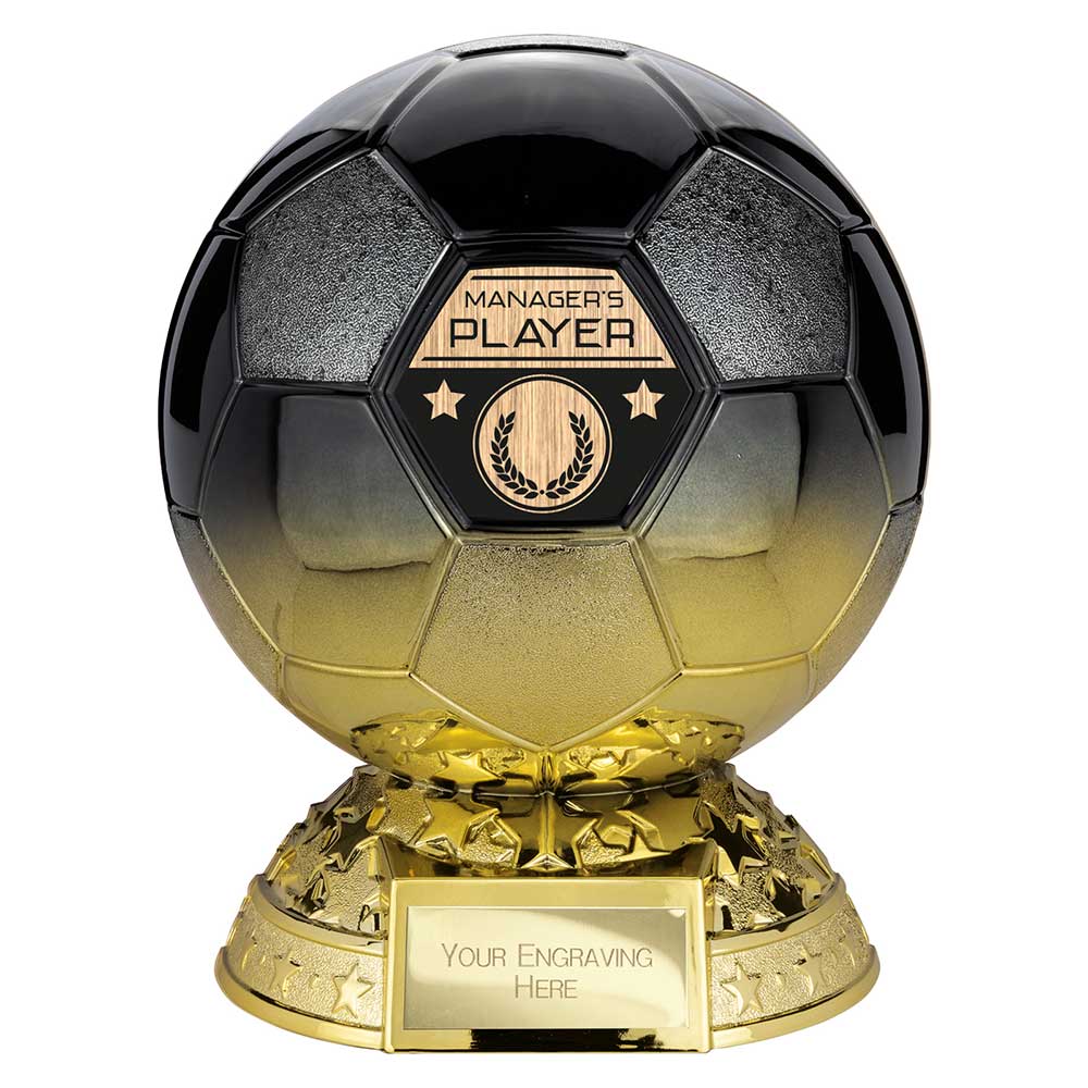 Elite Heavyweight Managers Player Award Carbon Black to Gold