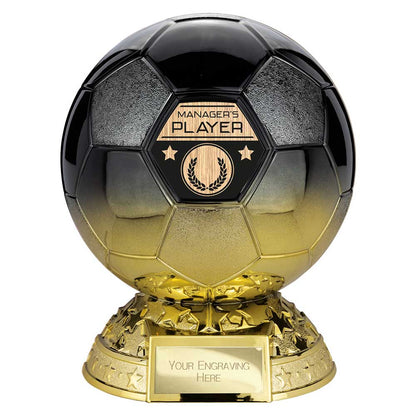 Elite Heavyweight Managers Player Award Carbon Black to Gold