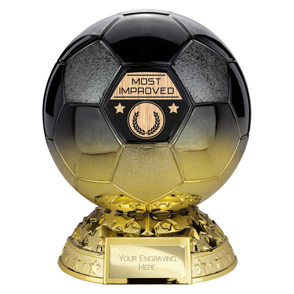 Elite Heavyweight Most Improved Award Carbon Black to Gold