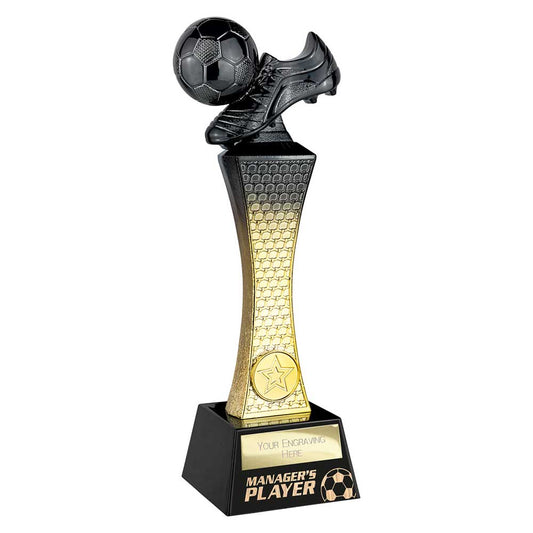 Raider Football Managers Player Award Carbon Black & Gold