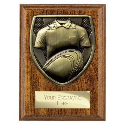 Cobra Plaque Rugby Shirt & Ball Award