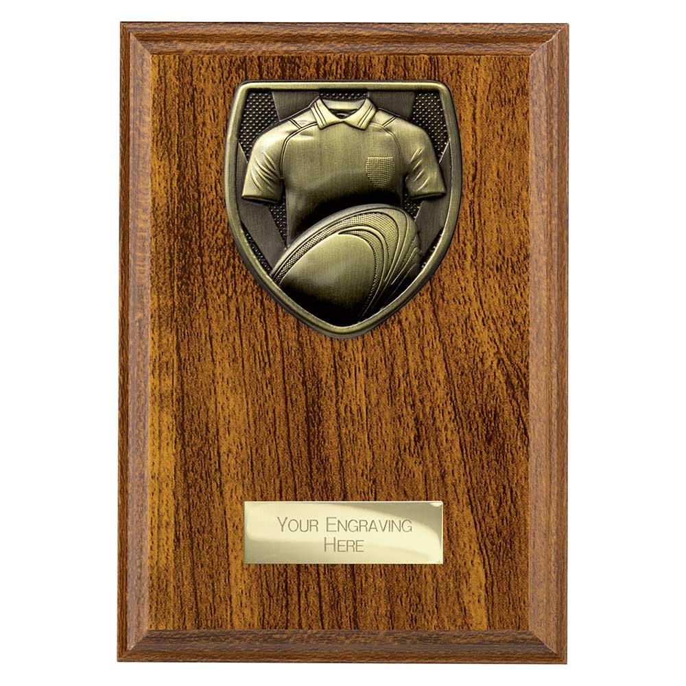 Cobra Plaque Rugby Shirt & Ball Award