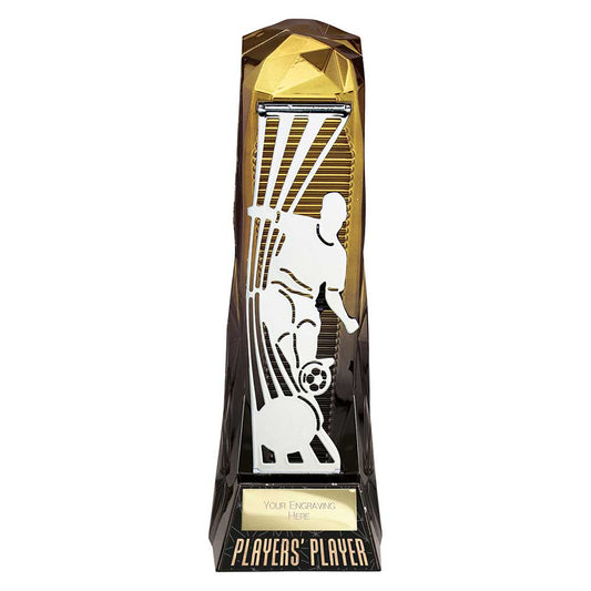 Shard Football Male Players Player Gold & Carbon Black