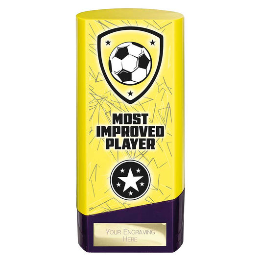 Prime Heavyweight Most Improved Player Yellow & Purple