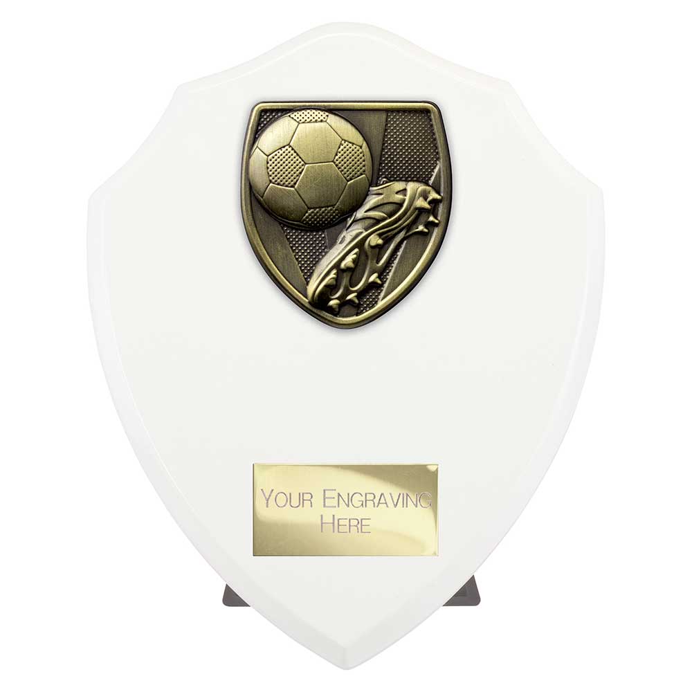 Cobra Shield Football Boot & Ball Award Arctic White