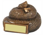 Dog Mess Resin Award