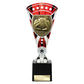 Cobra Star Cup Football Goal Keeper Silver & Red