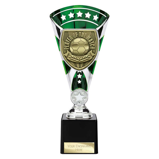 Cobra Star Cup Player of Match Silver & Green