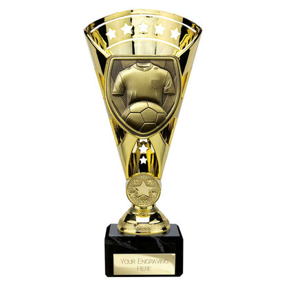 Cobra Star Cup Football Shirt & Ball Gold