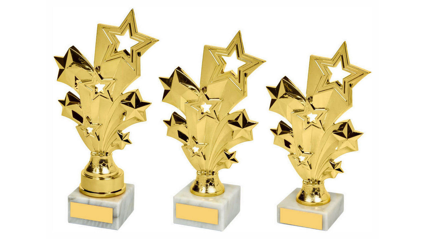 Gold Stars Achievement Trophy