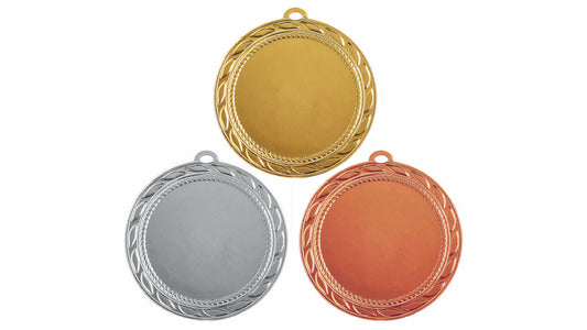 70mm Medal - to take 50mm centre (Gold / Silver / Bronze)