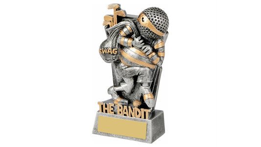 Antique Silver Golf Ball Head - THE BANDIT