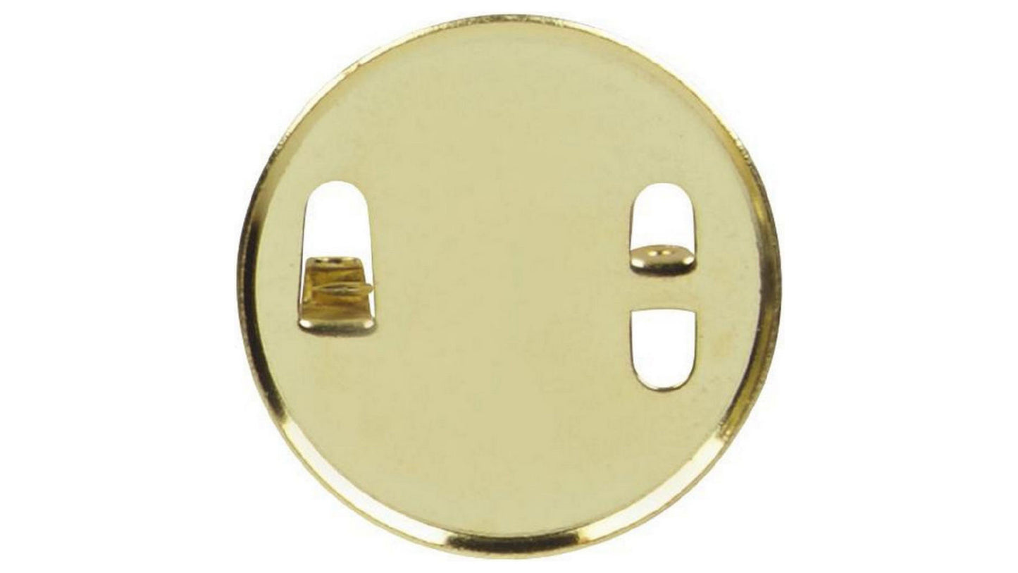 Gold Metal Pin Badge