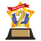 Mini-Star Place Acrylic Plaque - 1st, 2nd, 3rd