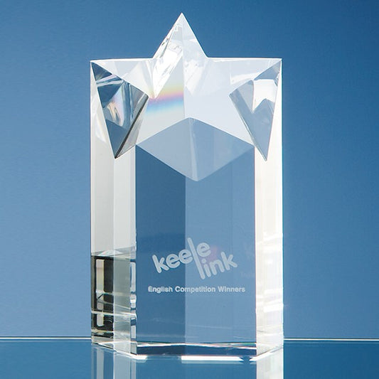 Optical Crystal Star Column Award