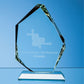 Jade Glass Facetted Ice Peak Award